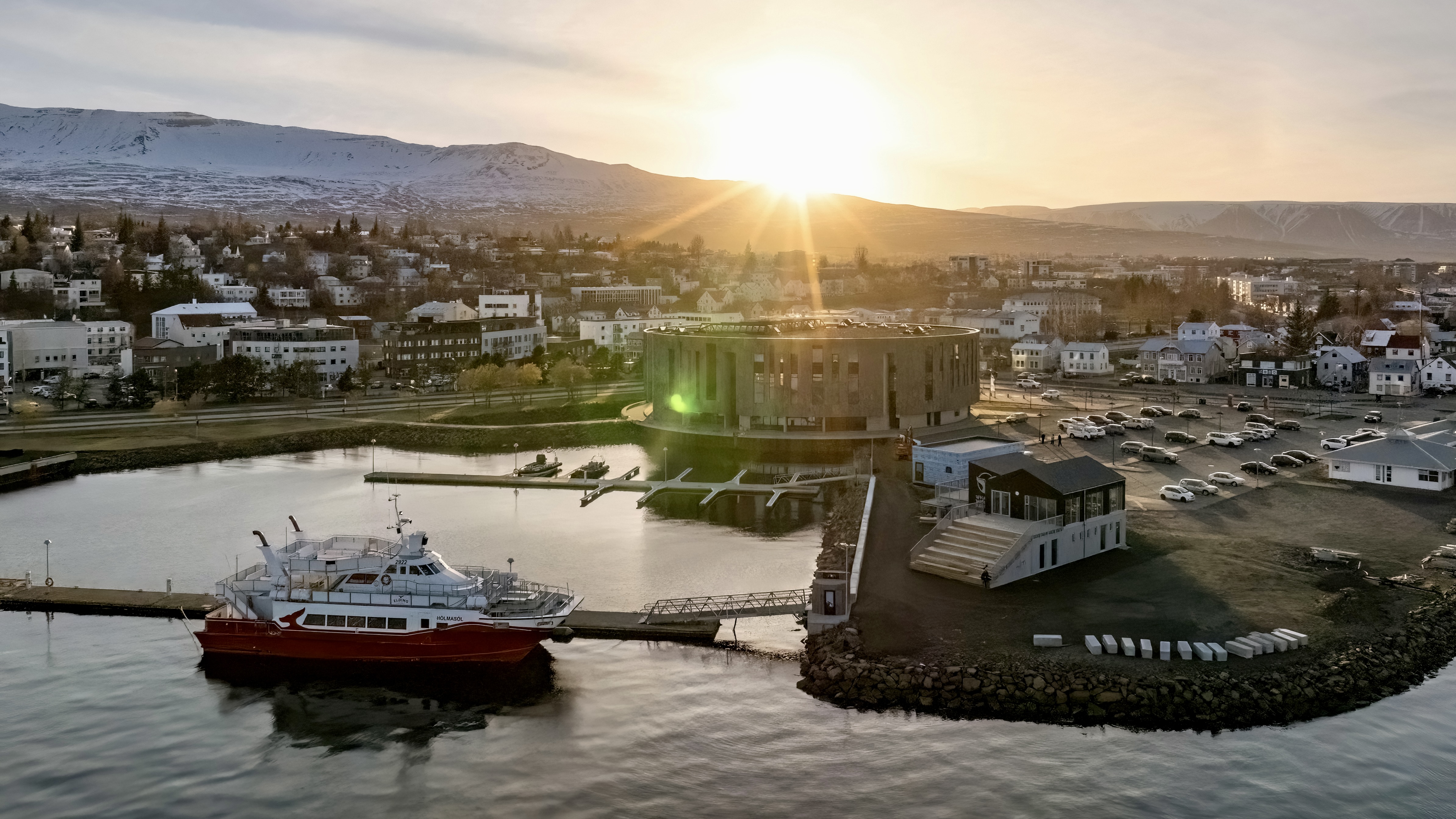Elding's new ticket office in Akureyri