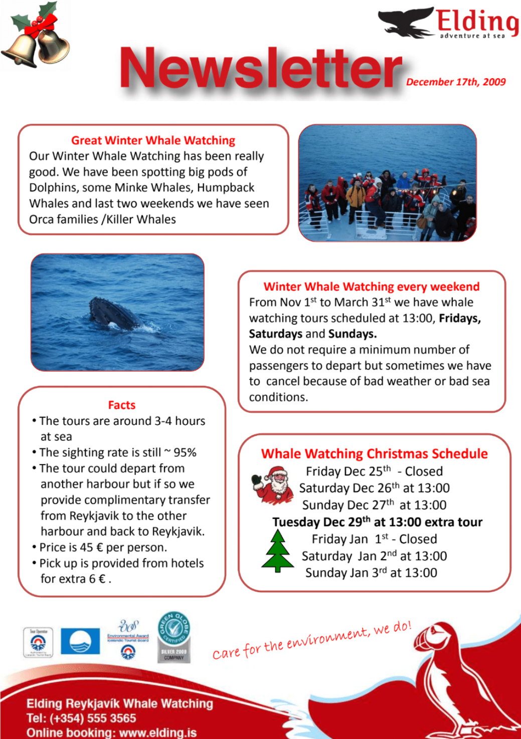 Elding 2009 newsletter