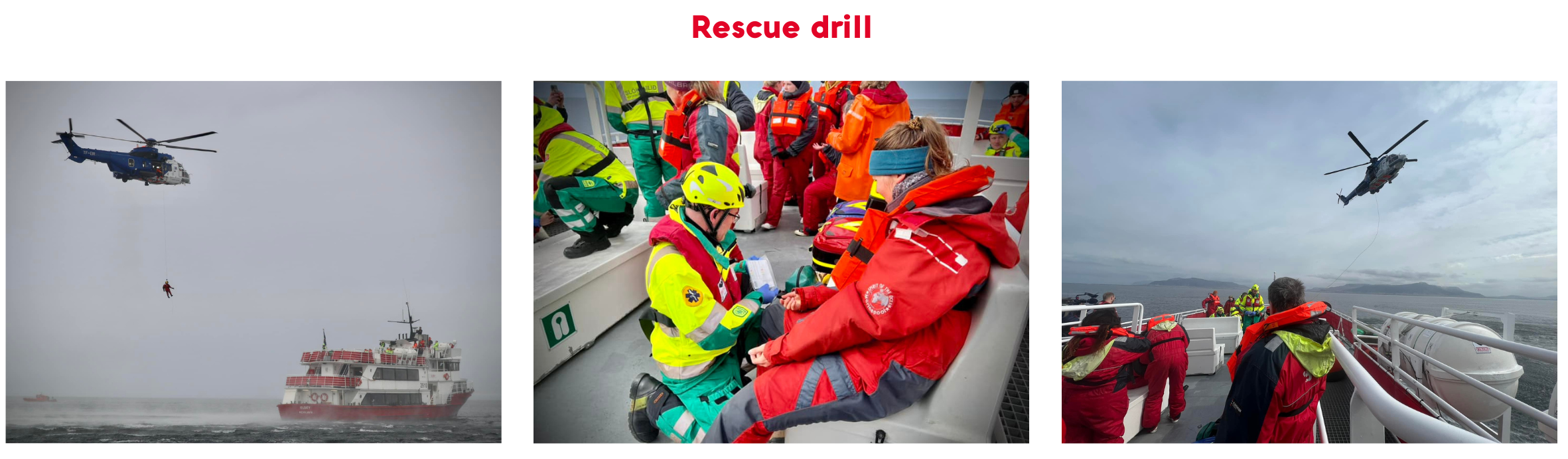 Elding rescue training