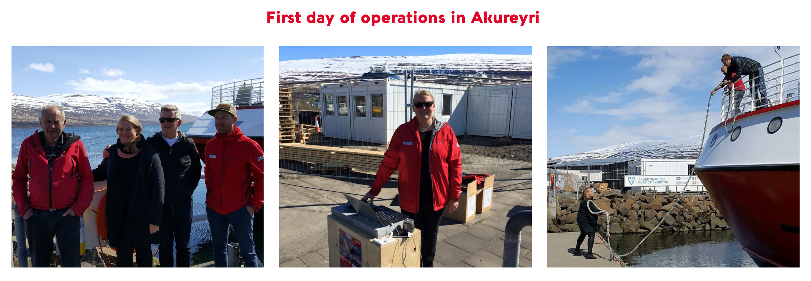 first day in akureyri