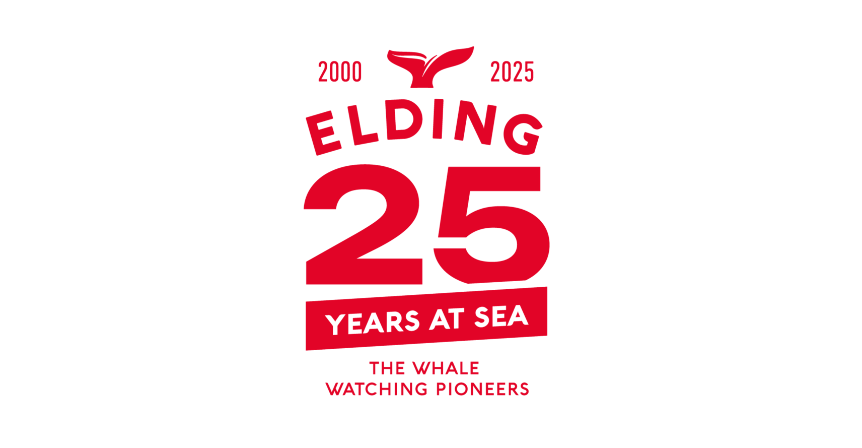 Elding's 25 year logo