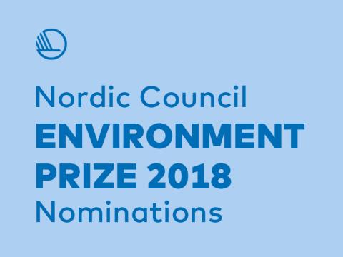 Nordic Council Environmental Prize nomination
