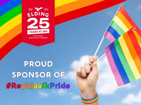 Elding is a proud sponsor of Reykjavík Pride 2025