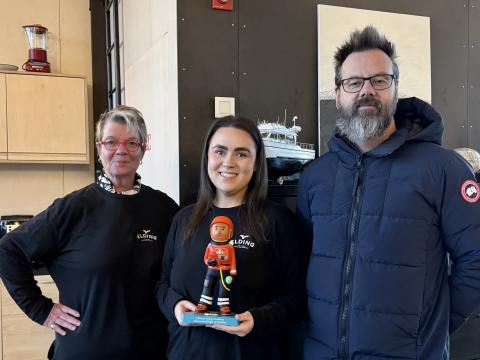 Elding team receives Neyðarkallinn 2025 statue in support of the local SAR teams