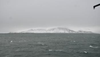 esja mountain first snow