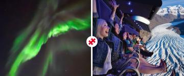 northern lights cruise & flyover iceland