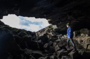 leiðarendi cave