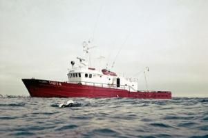 old photo of elding as a fishing vessel