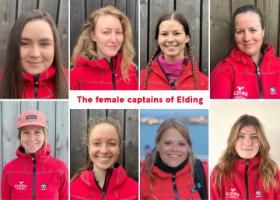 the female captains of Elding 2025