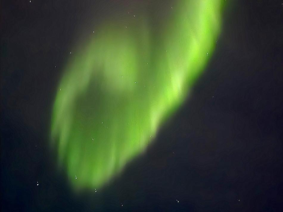 northern lights swirl